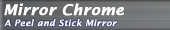 Alsa Mirror Chrome | A Peel and Stick Mirror